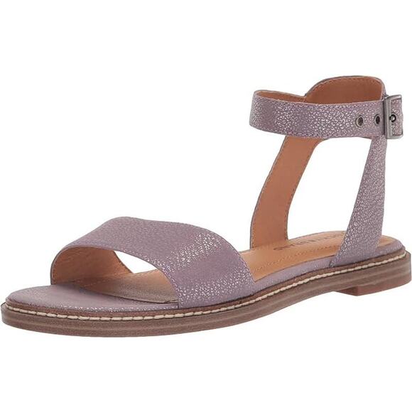 Lucky Brand Shoes - NEW Lucky Brand Kimaya Sandals Women's Size 8.5 M Purple Orchid Leather Summer